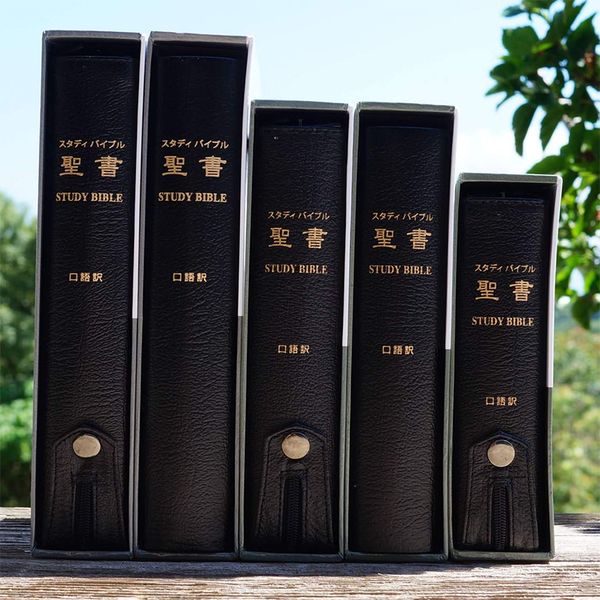 スタディバイブル 聖書口語訳/STUDY BIBLEジップバッグ総革装 聖書スタディ版 改訂版 | 共同訳聖書実行委員会, 日本聖書協会